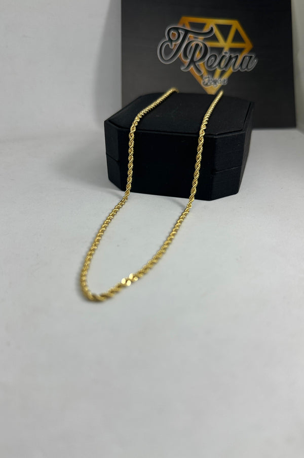 CADENA LAZO ORO18KT ITALY 3.41GR 59.6CM 2MM REF1369