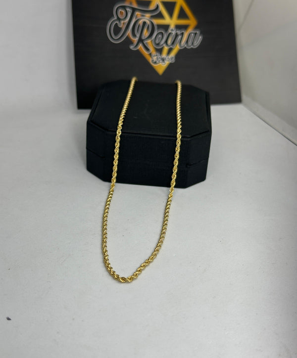 CADENA LAZO ORO 18KT ITALY 3,47GR 59.5CM 2MM REF1370