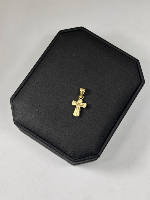 DIJE CRUZ CRISTO ORO 18KT NAC REF1532