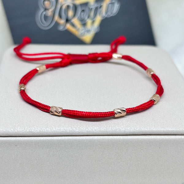 Pulsera 7 Nudos oro18k rosado