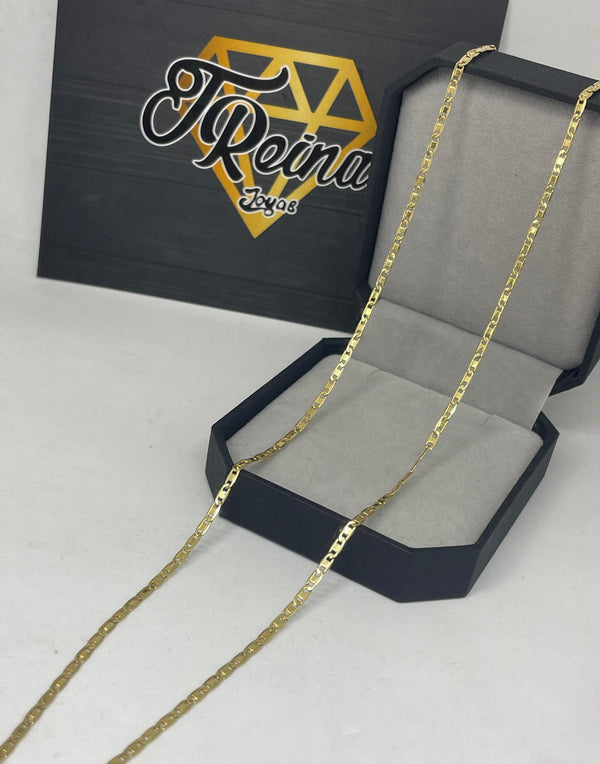 CADENA ESCALERA PLANA 60CM 2,87GR 3MM ORO18KT ITA