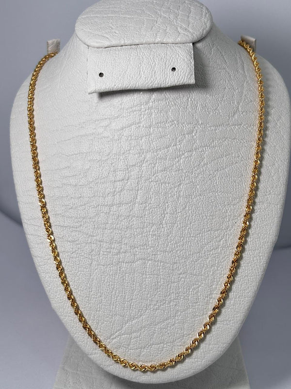 CADENA LAZO 5,87GR 60CM 3MM ITA ORO 18KT