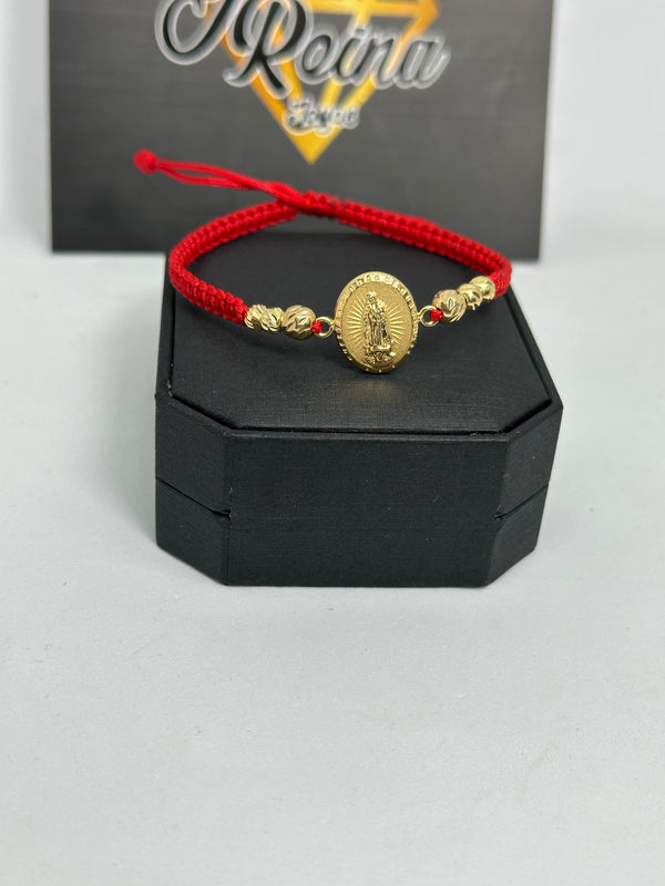 PULSERA TEJIDA VIRGEN GUADALUPE ORO18KT NAC 1,54GR REF1322