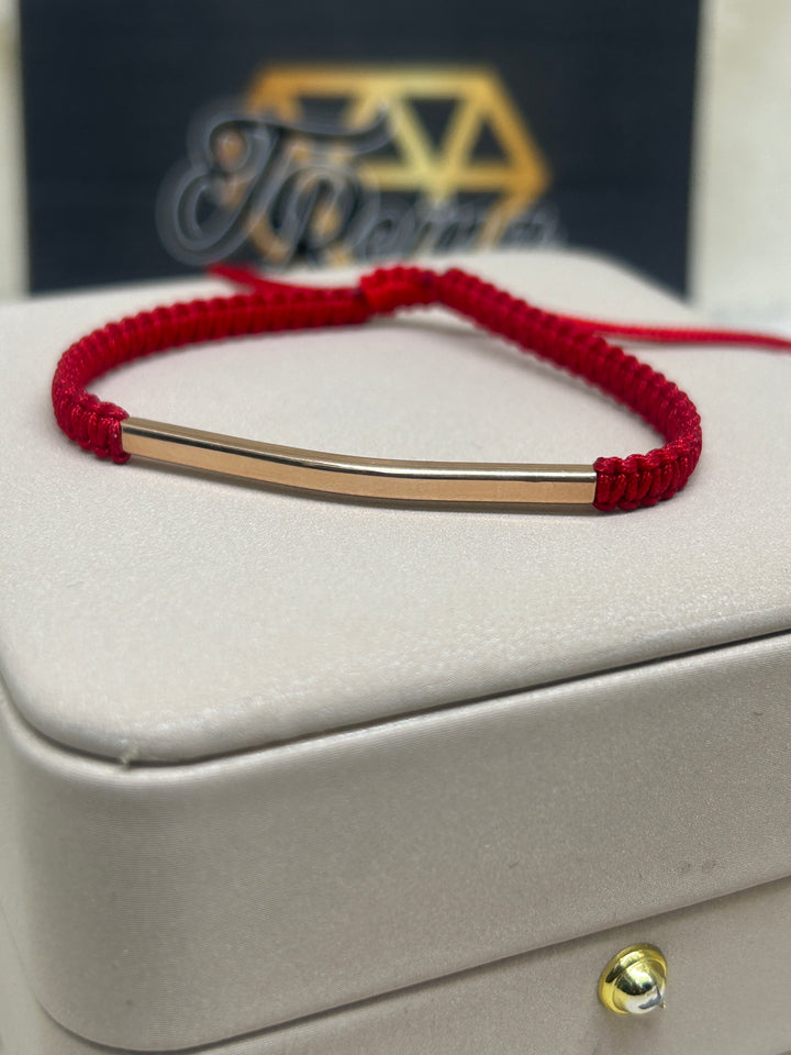 Pulsera tubo Oro18kt 2