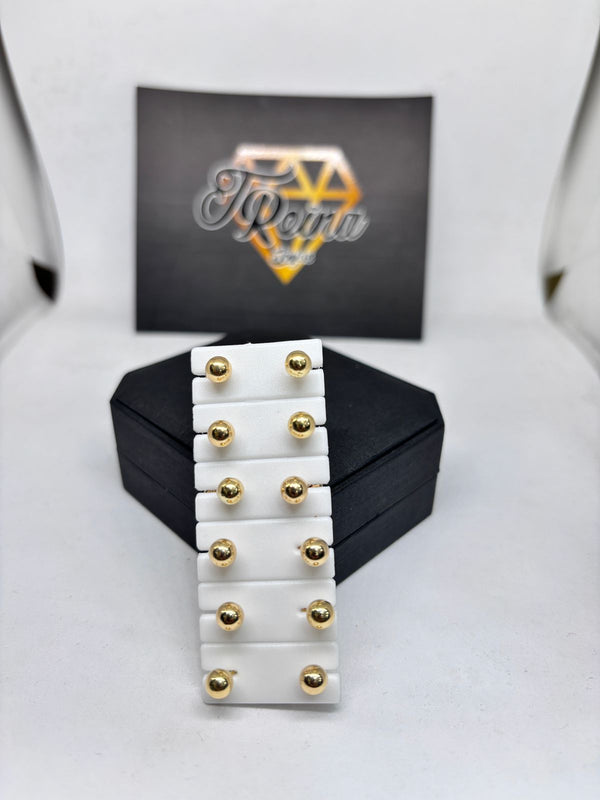 TOPOS LISOS #5 ORO 18KT NAC REF1387