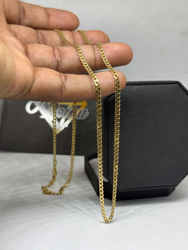 CADENA CUBANA ORO18KT ITALIANA 60CM 10.2GR