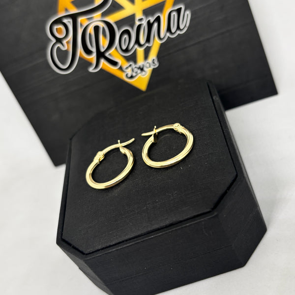 CANDONGAS RALLADAS 1,43GR 2CM NACÍ ORO 18KT