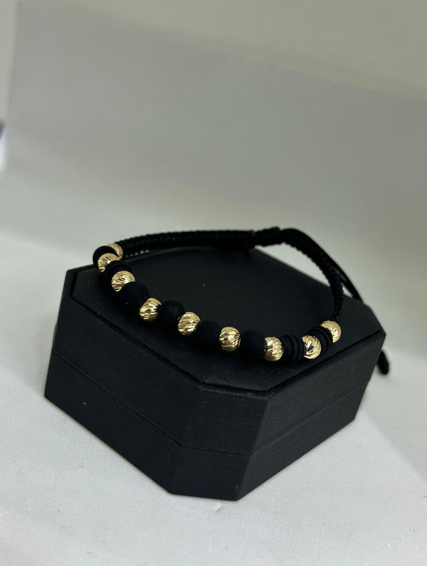 PULSERA TEJIDA NEOPRENOS BALIN #5 0,96D NACI ORO 18KT