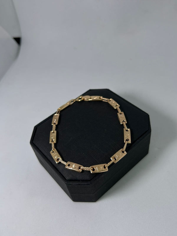 PULSERA ROLEX 3,82GR 17CM 4MM NACI ORO 18KT