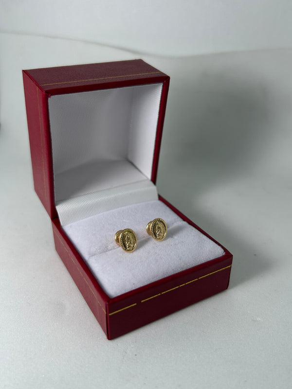 TOPOS VIRGEN OVALADOS MEDIANOS 0,72D NACI ORO 18KT