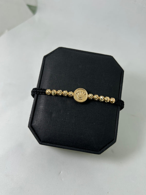 PULSERA TEJIDA RX 1,47GR BALIN #4 NACI ORO 18KT