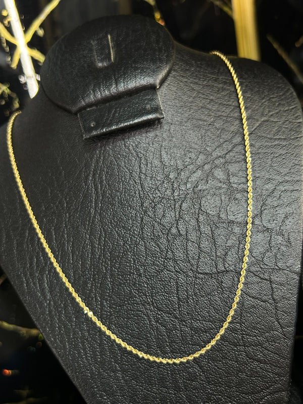 CADENA LAZO 1,85GR 50CM 1MM ITA ORO 18KT