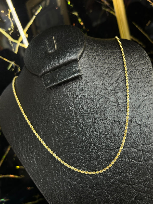CADENA LAZO 2,91GR 50CM 2MM ITA ORO 18KT