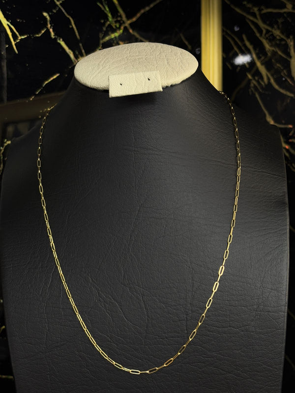 CADENA PAPER CLICK 1,47GR 50CM 2MM ITA ORO 18KT