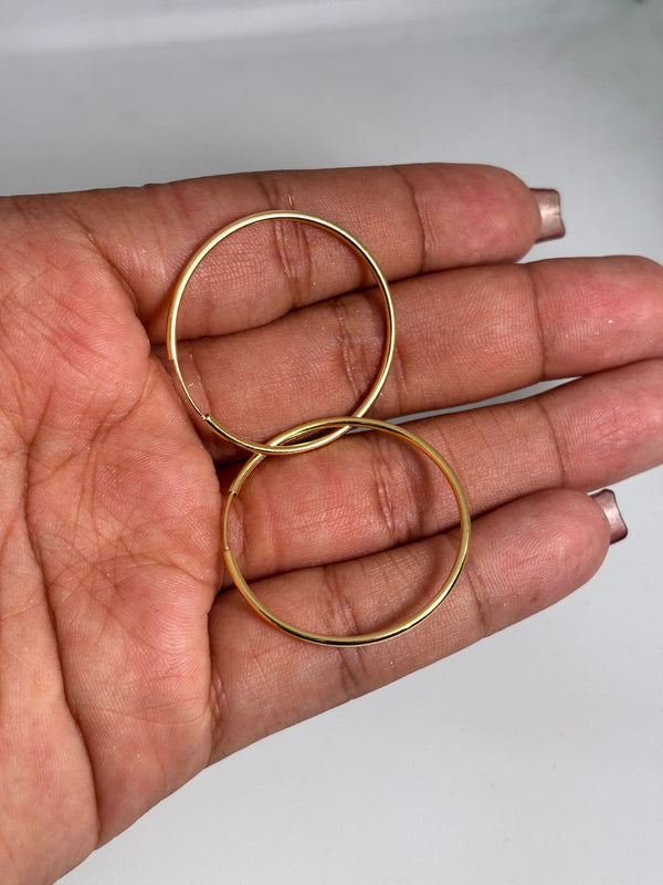 CANDONGAS TIPO AGUJA 1,53GR 3CM NACI ORO 18KT