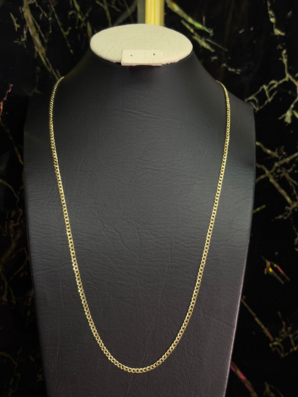 CADENA CUBANA 5,24GR 60CM 3MM ITA ORO 18KT