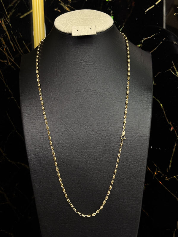 CADENA GC 6,10GR 60CM 3MM NACI ORO 18KT