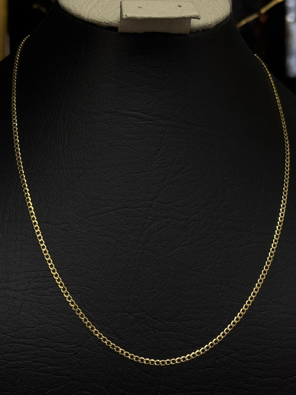 CADENA CUBANA 1,93GR 45CM 3MM ITA ORO 18KT