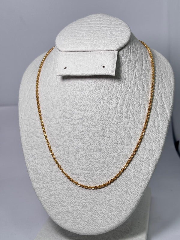 CADENA LAZO 2,83GR 50CM 2MM ITA ORO 18KT